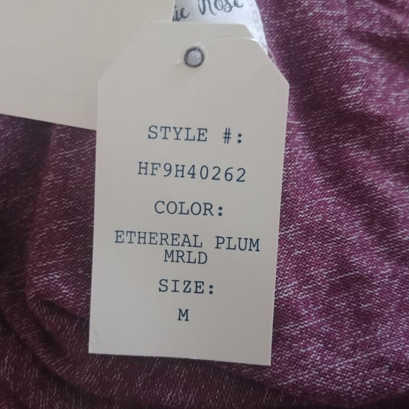 Hippie Rose Plum Cardigan - Picture 5 of 6